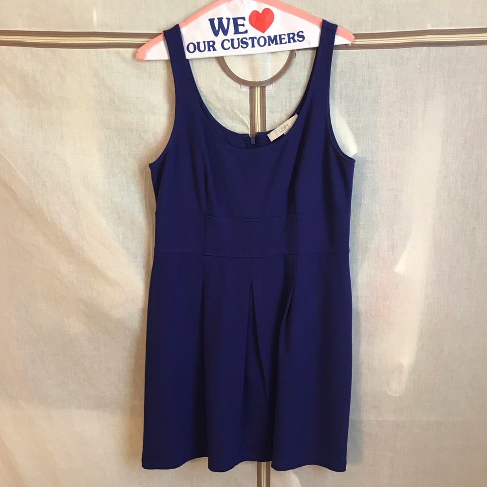Ann Taylor Loft Dress - Purple, Size 8